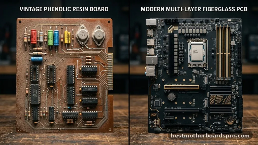 Comparing Motherboard Materials and Features - what is a motherboard made of