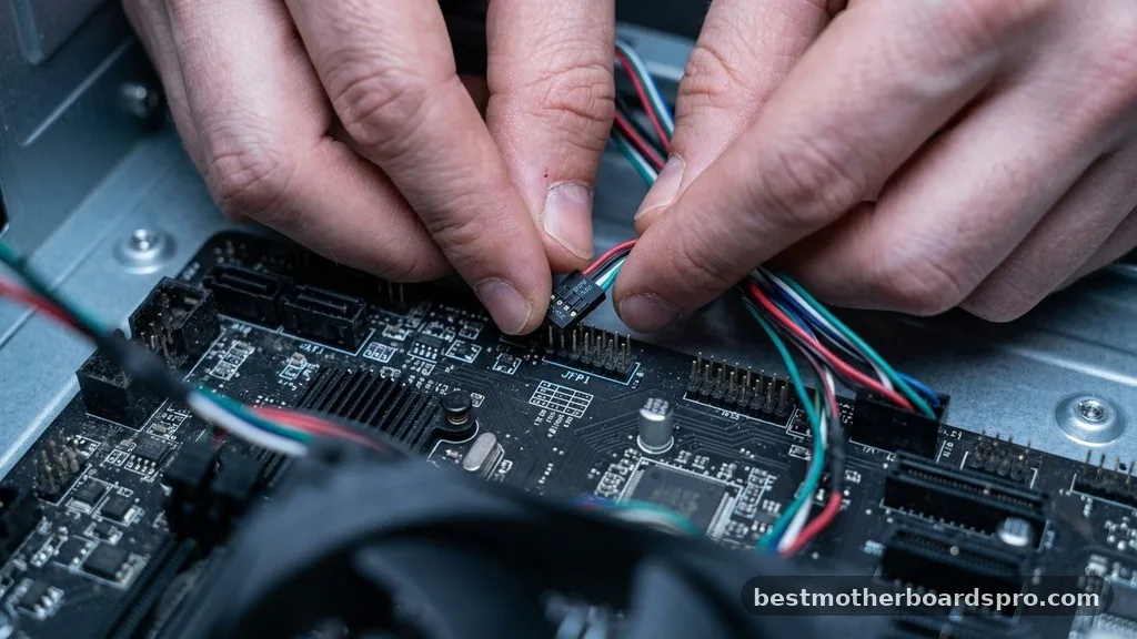 Connecting Front Panel Cables - what does jfp1 mean on a motherboard