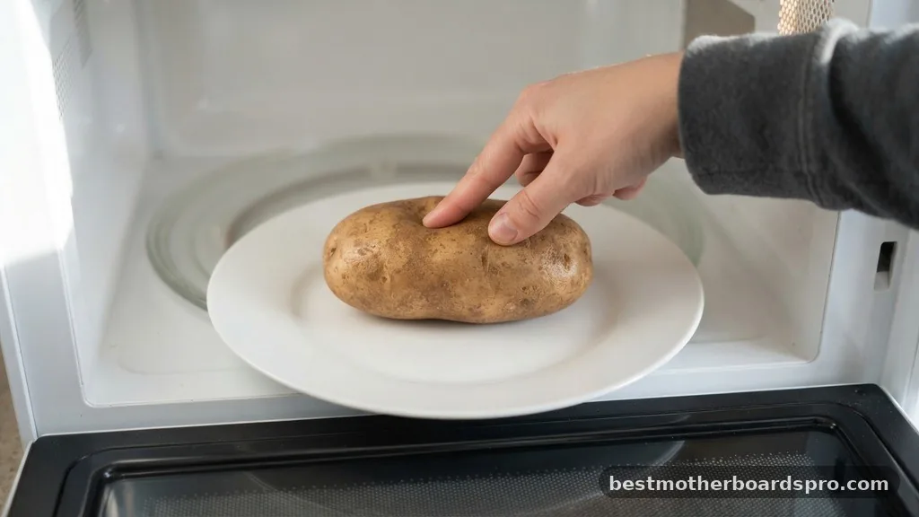 Determining the Right Cooking Time - how long to put potato in microwave