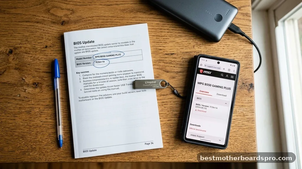Essential Checklist Before You Begin - how to update bios on motherboard