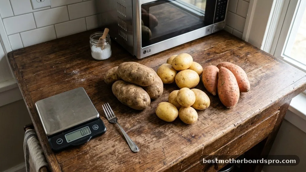 Factors Influencing Microwave Cooking Times - how long does it take to microwave a potato