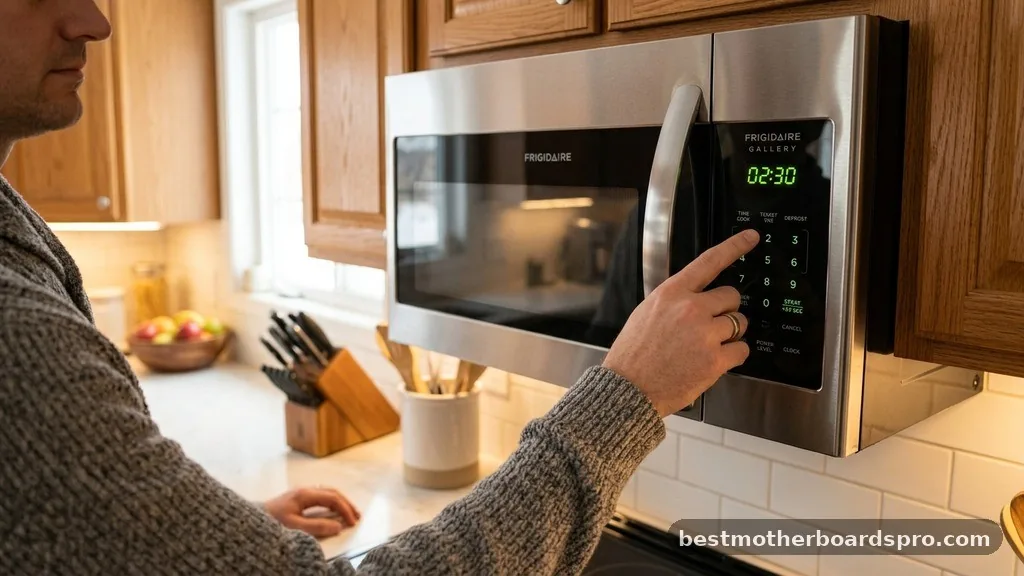 Handling Specific Model Variations - how to set clock on frigidaire microwave