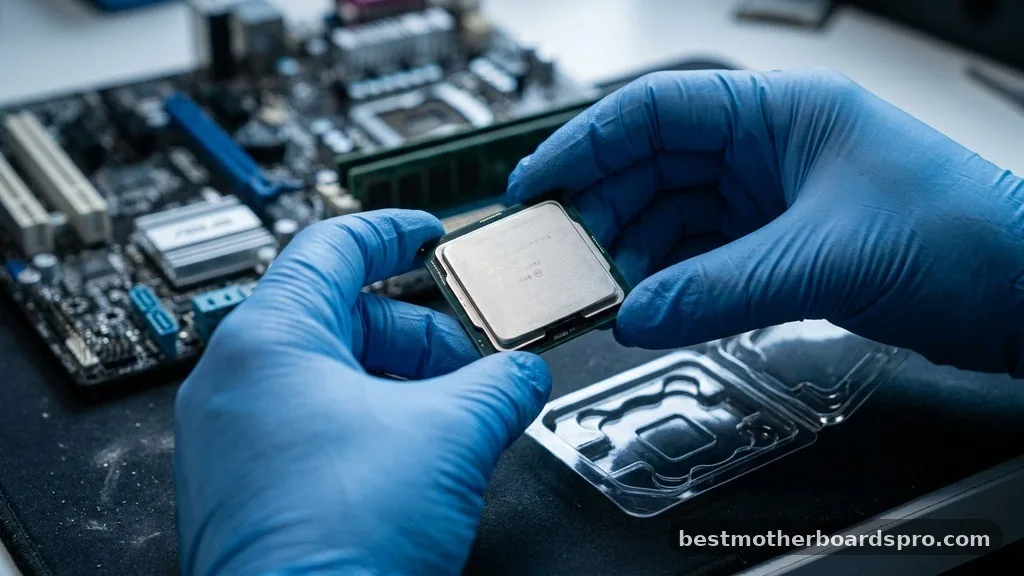 Handling the CPU and Cooling System - How to Change Motherboard
