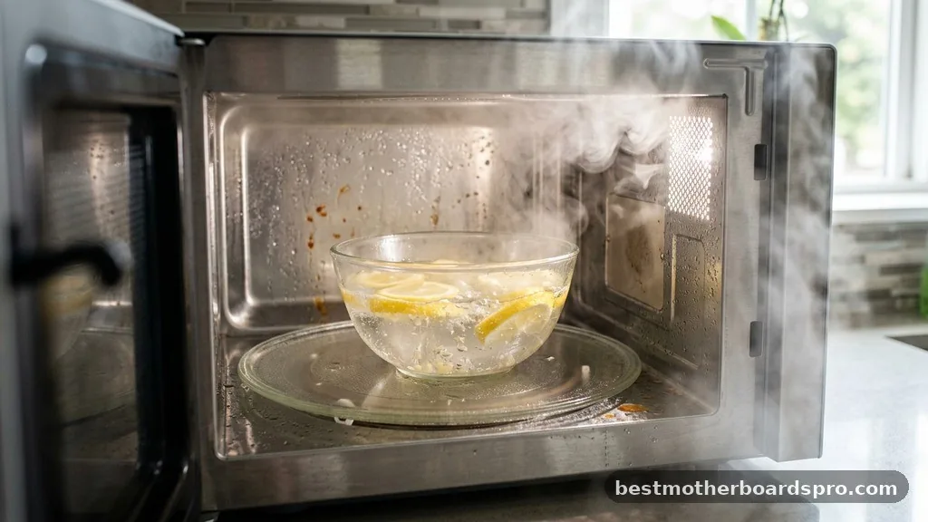 Harnessing the Power of Steam for Deep Cleaning - how do you clean a microwave