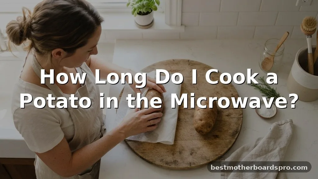how long do i cook a potato in the microwave
