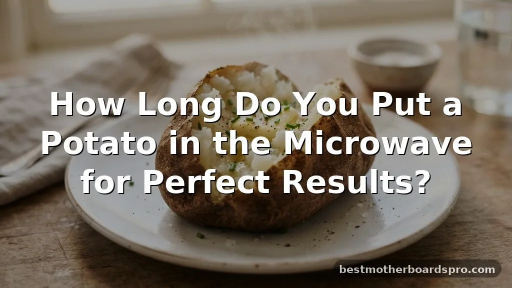 how long do you put a potato in the microwave