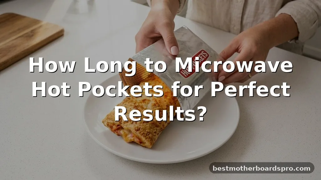 how long to microwave hot pockets