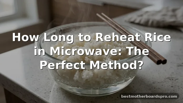 how long to reheat rice in microwave