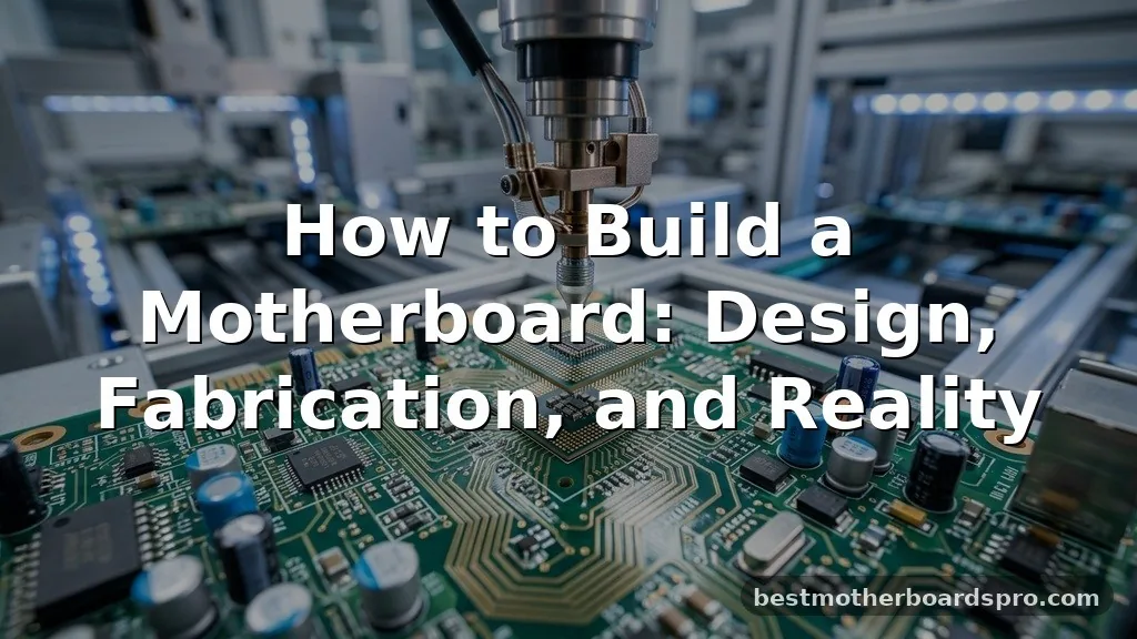 how to build a motherboard