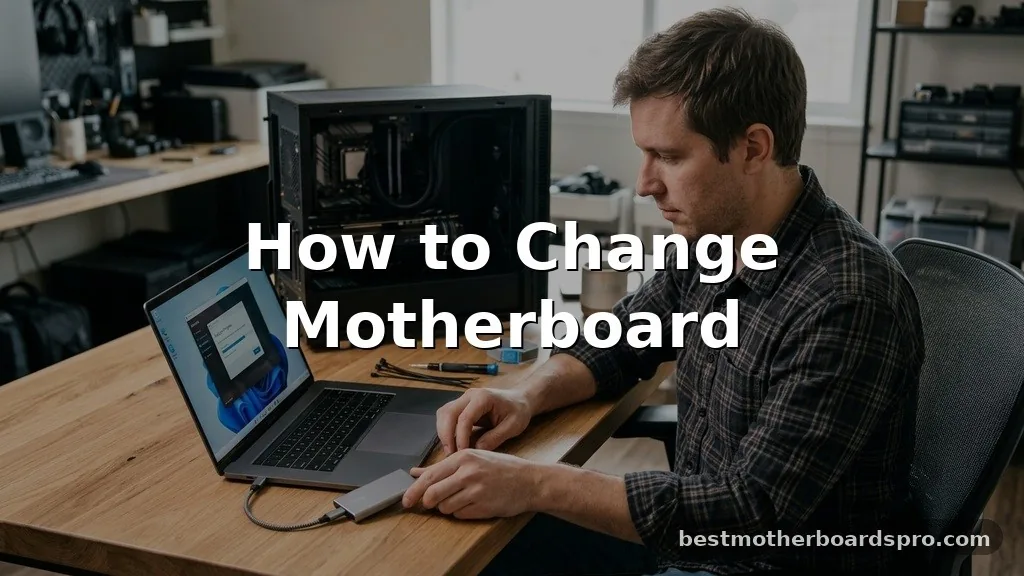 How to Change Motherboard