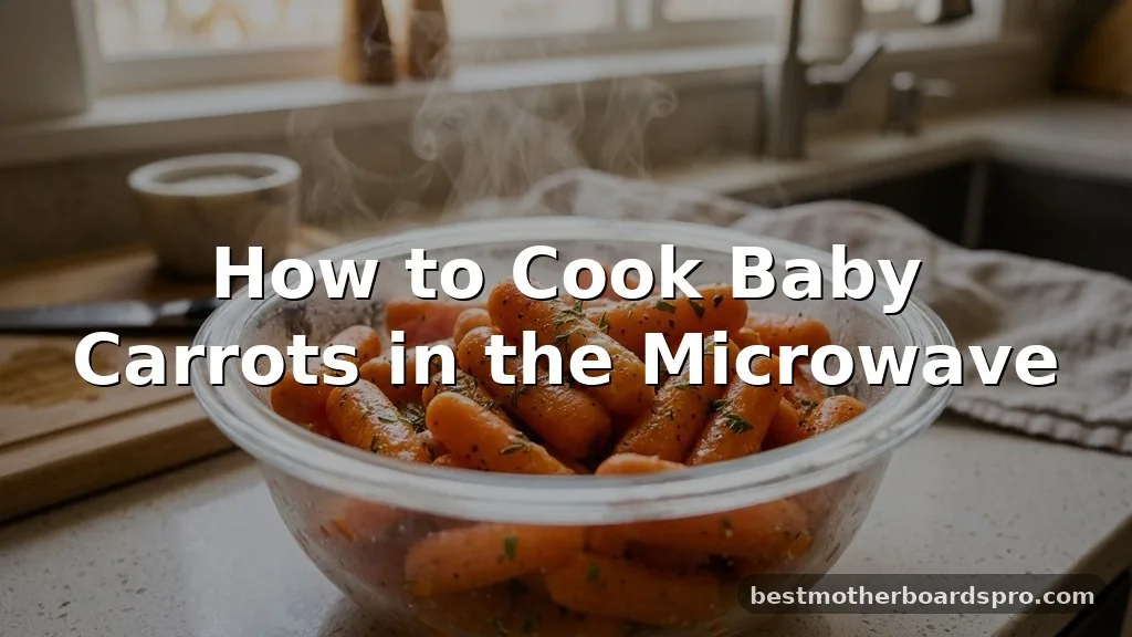 how to cook baby carrots in the microwave