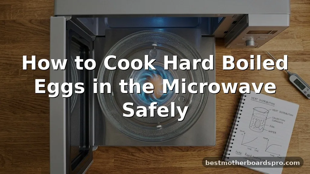 how to cook hard boiled eggs in the microwave