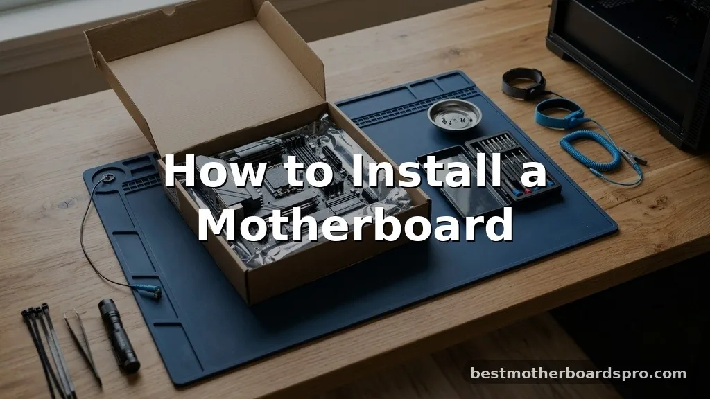 how to install a motherboard