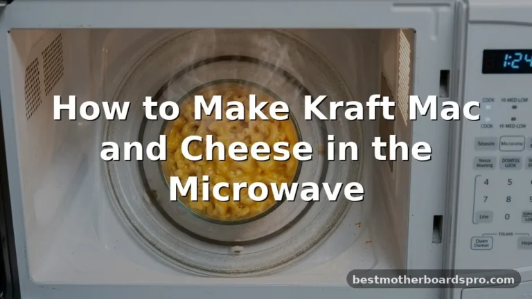 how to make kraft mac and cheese in the microwave