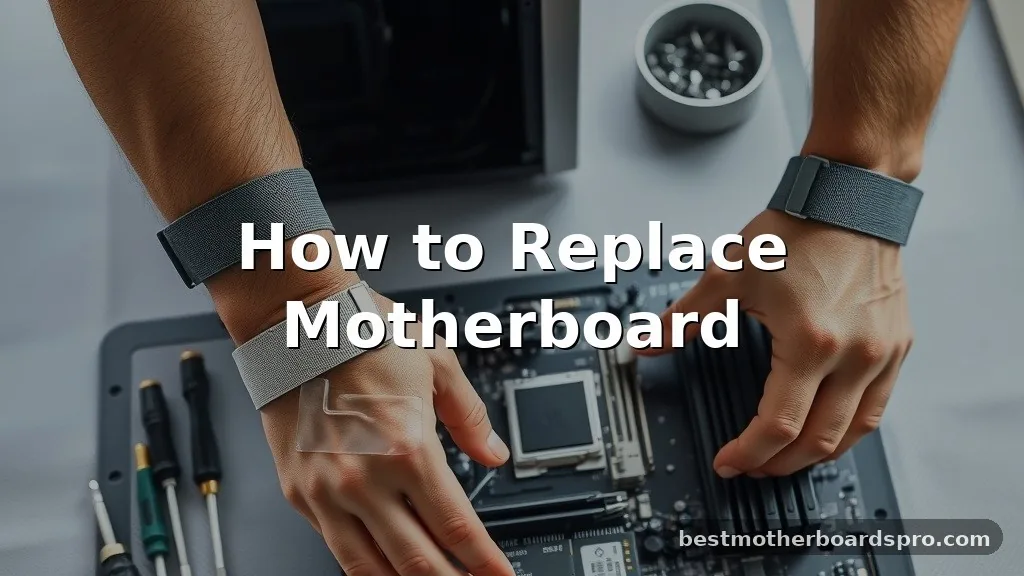 how to replace motherboard