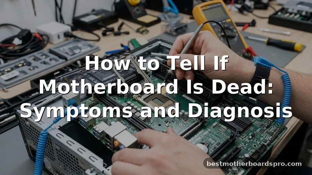 how to tell if motherboard is dead