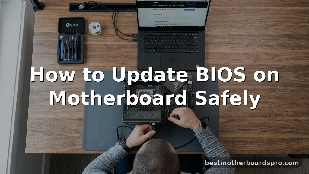 how to update bios on motherboard