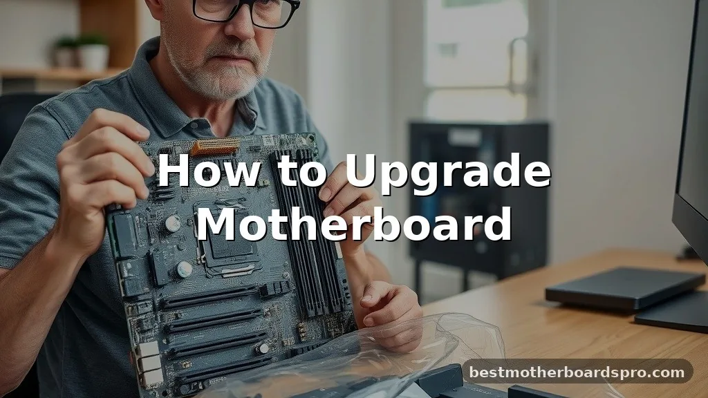 how to upgrade motherboard