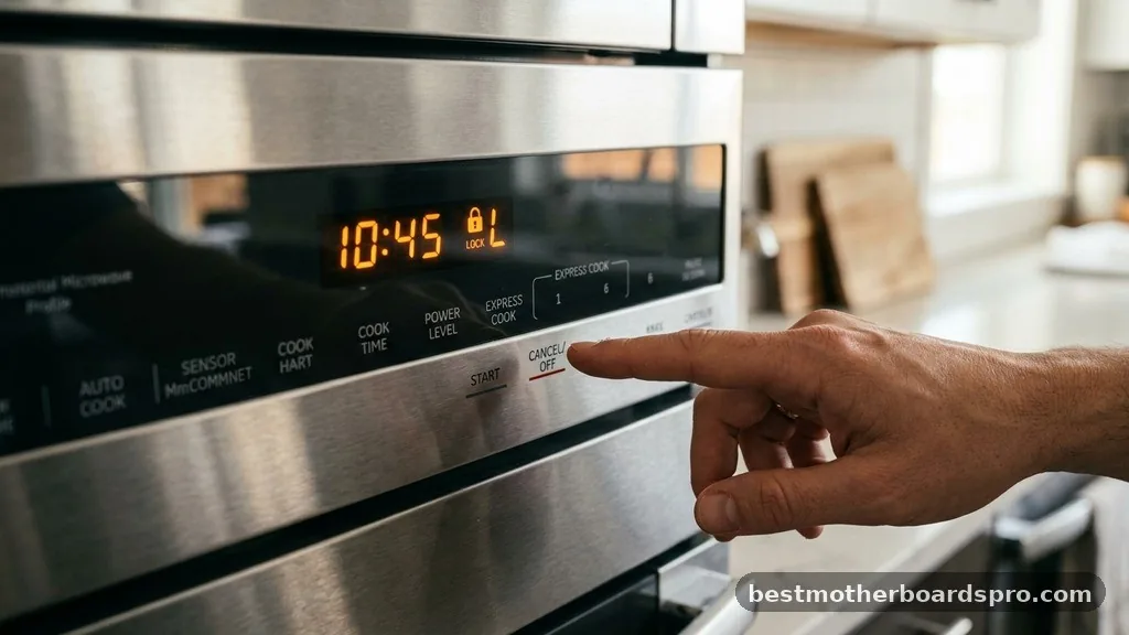 Identifying Why Your Microwave Is Locked - how to turn off child lock on microwave