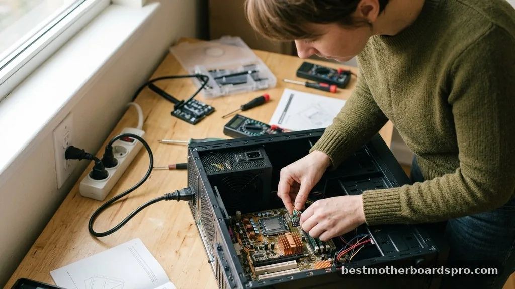 Initial Power Checks and Physical Inspection - how to test if motherboard is dead