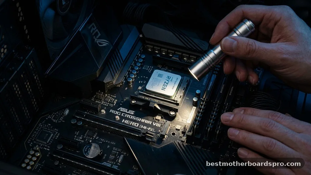 Inspecting Your Hardware Physically - how to find out your motherboard