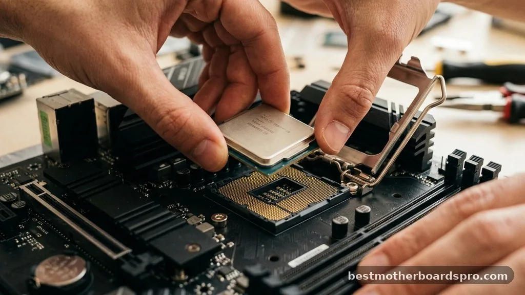 Installing the New Components - how to upgrade motherboard and cpu