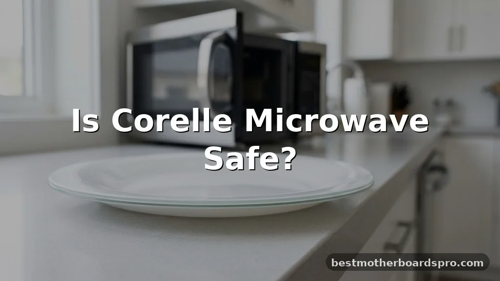 is corelle microwave safe