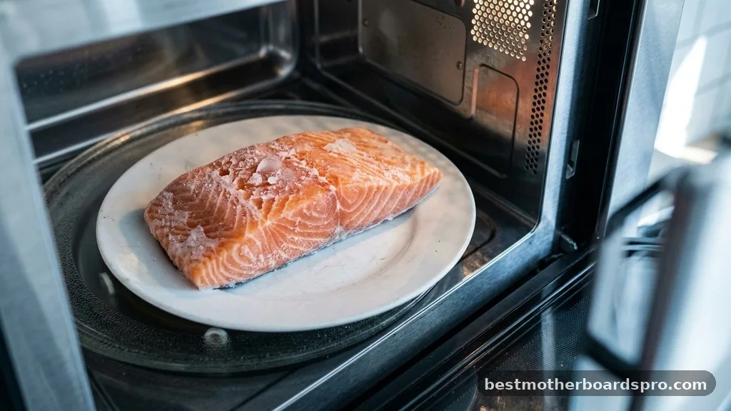 Is Microwave Defrosting Safe for Salmon? - can you defrost salmon in the microwave