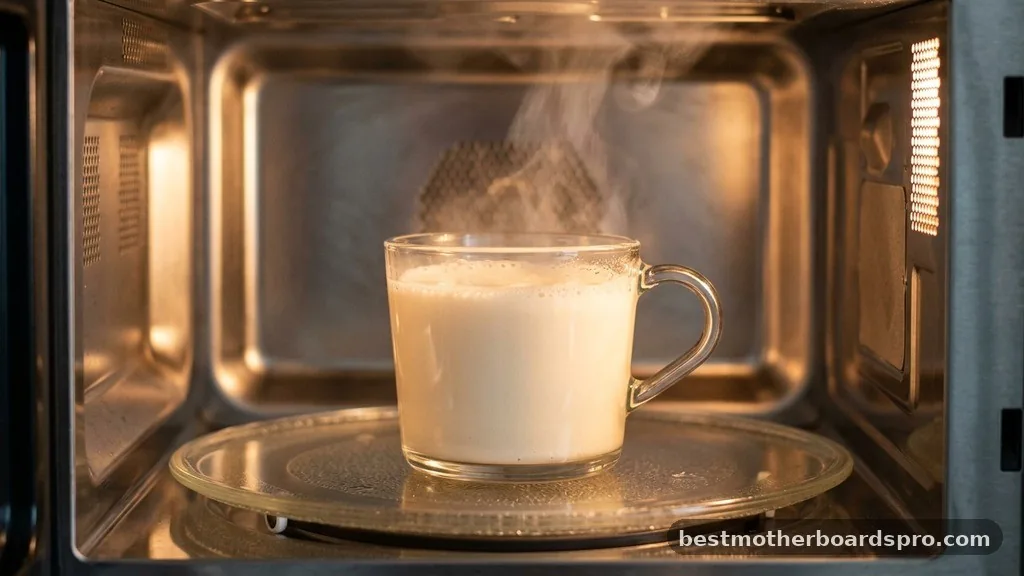 Is Microwaving Almond Milk Safe? - can you microwave almond milk