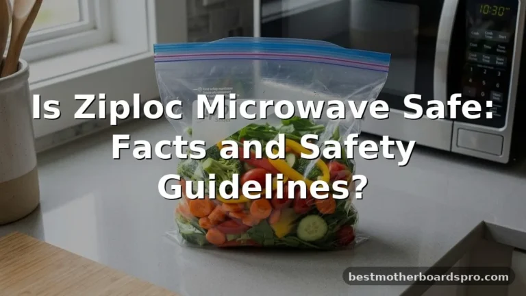 is ziploc microwave safe