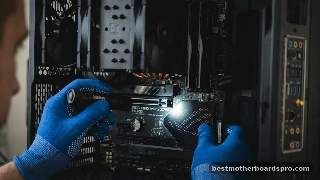 Physical Inspection of the Board - where to find motherboard model
