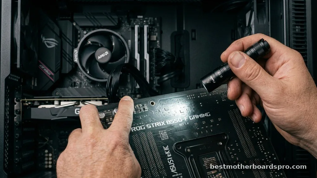 Physical Inspection of the Circuit Board - how to find out motherboard model