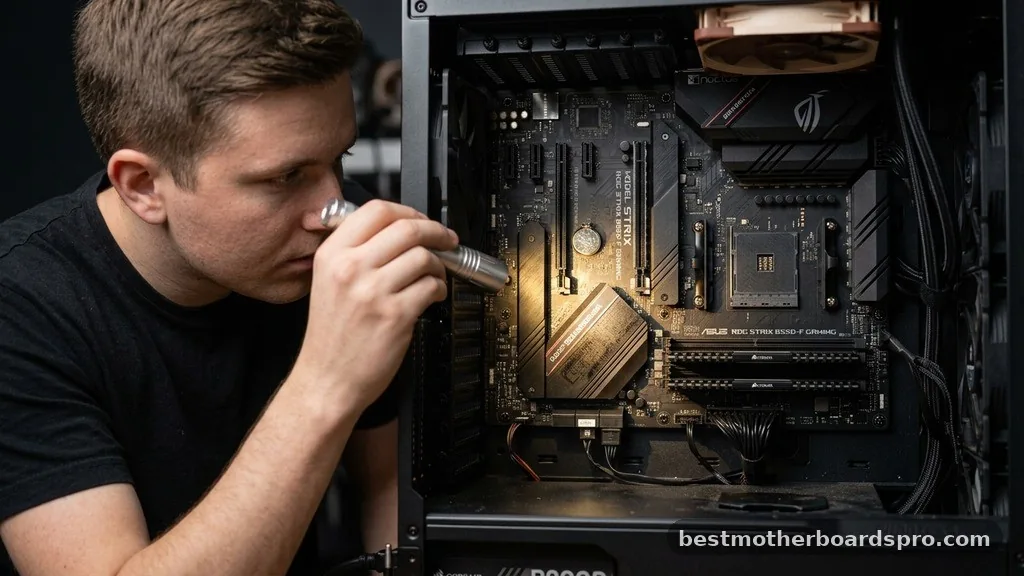 Physical Inspection of the Motherboard - how to tell what kind of motherboard i have