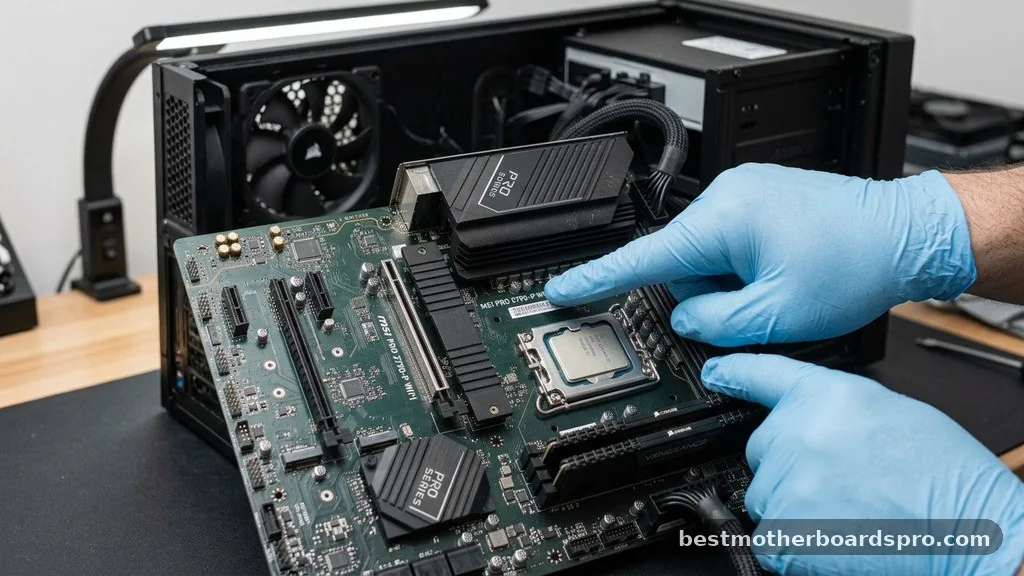 Physically Inspecting the Hardware - how to find out what my motherboard is