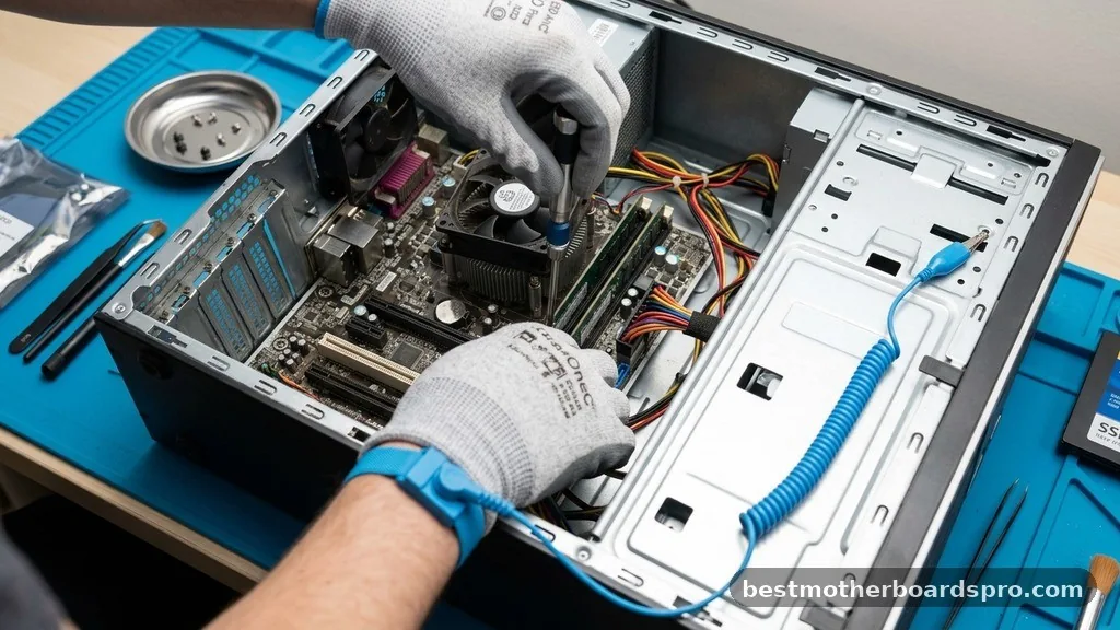 Preparing Your System for the Upgrade - how to upgrade motherboard and cpu