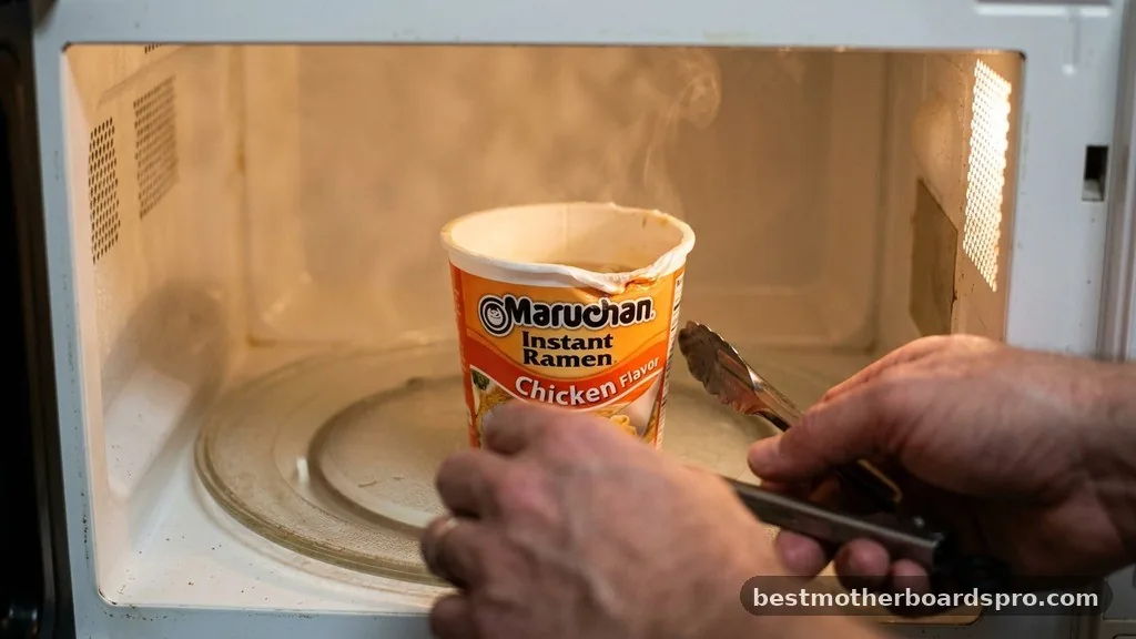 Safety Concerns with Microwaveable Containers - can you microwave maruchan ramen