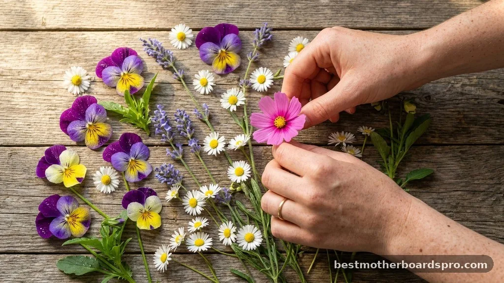Selecting the Right Blooms - how to dry flowers in the microwave
