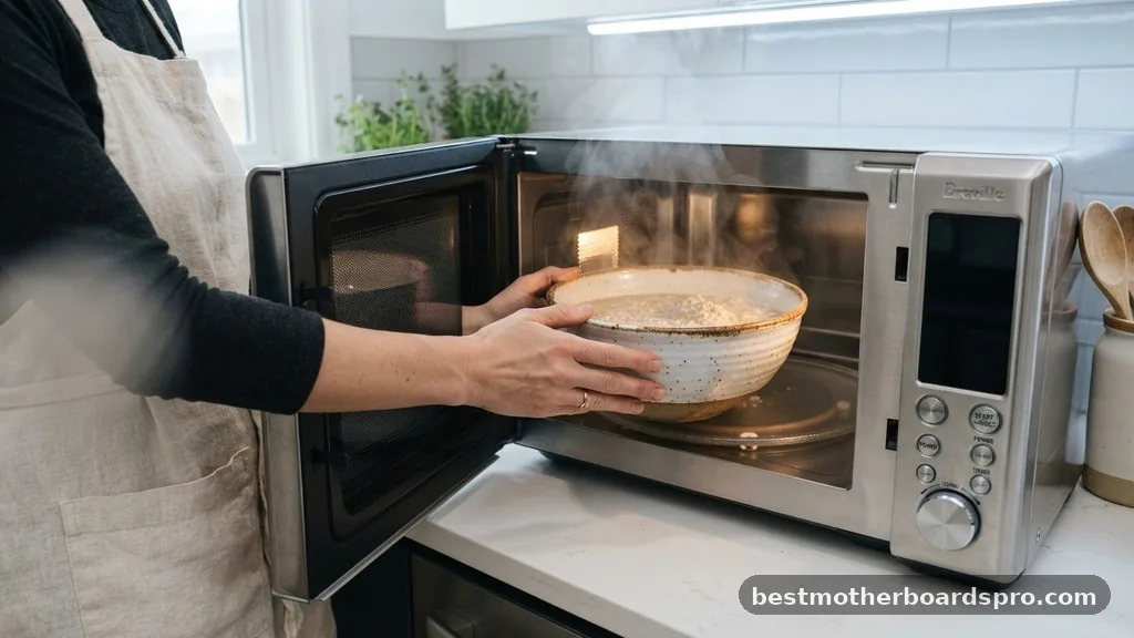 Step-by-Step Microwave Method - can you microwave steel cut oats