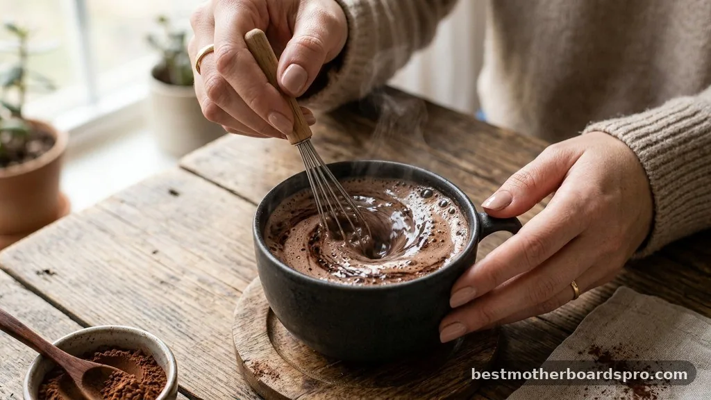 Techniques for a Perfectly Smooth Cocoa - how long to heat milk in microwave for hot chocolate