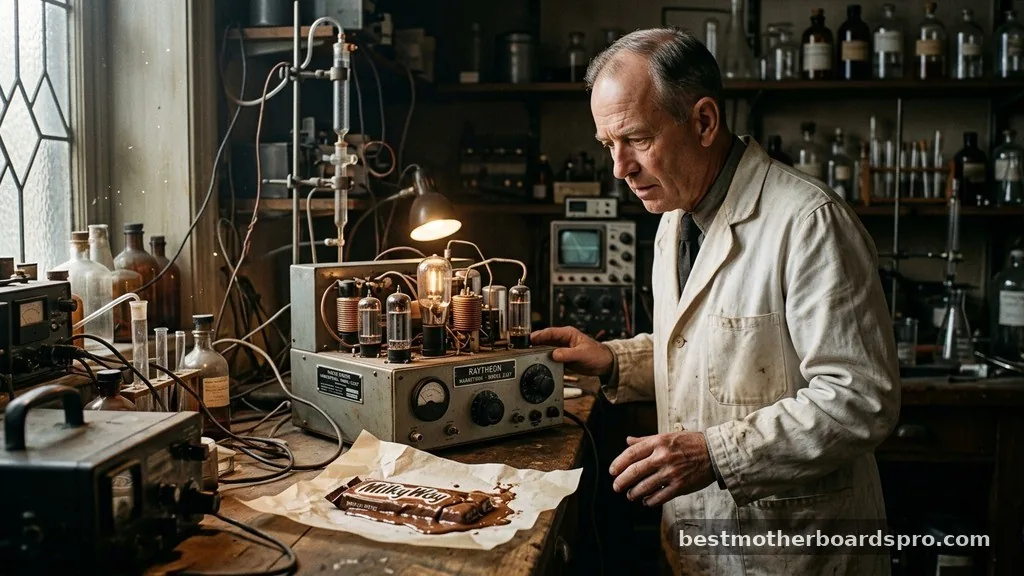 The Accidental Discovery of Microwave Technology - when did the first microwave come out