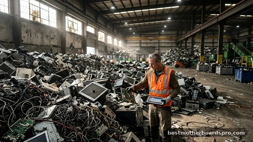The Challenges of Electronic Waste Recycling - how much gold is in a motherboard