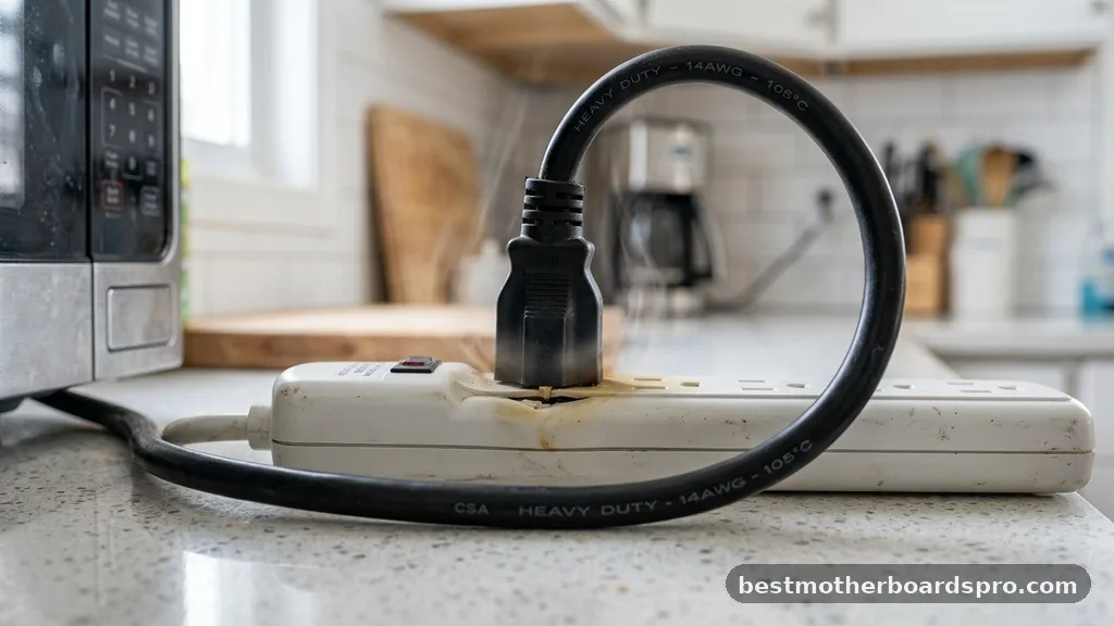 The Electrical Reality of High-Wattage Appliances - can you plug a microwave into a power strip