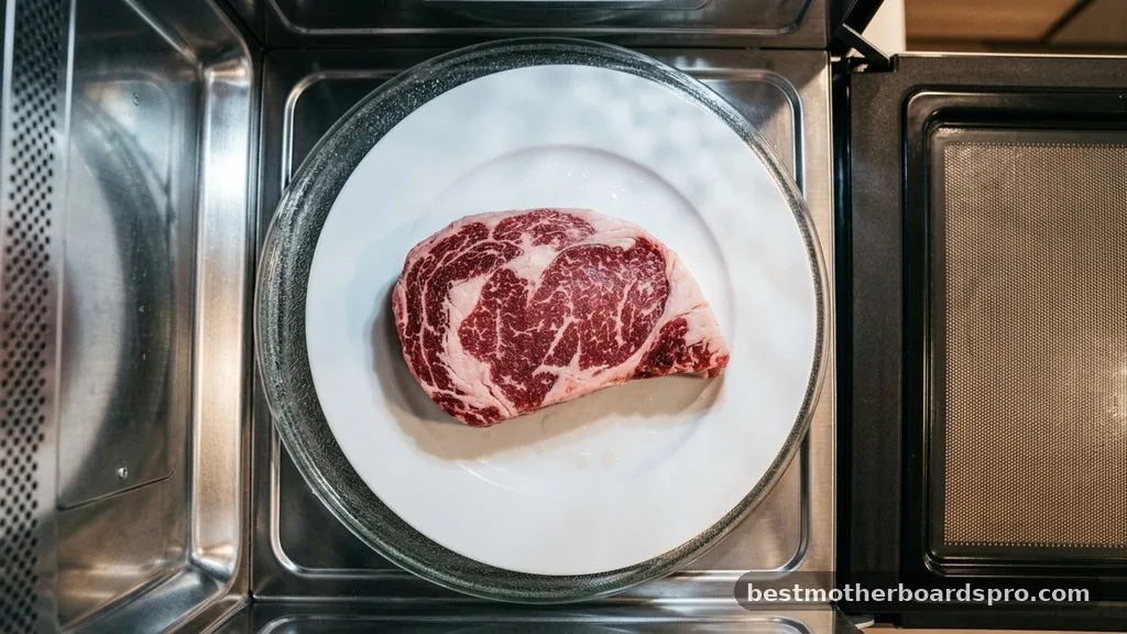 The Mechanics of Microwave Thawing - can you defrost steak in the microwave