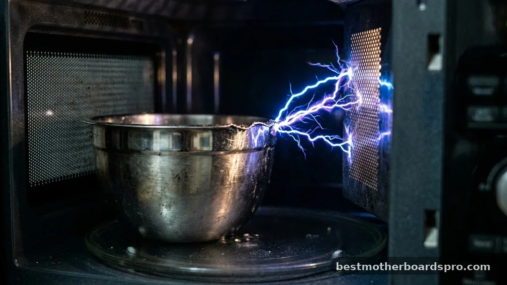 The Physics of Metal in Microwaves - can you microwave stainless steel bowls