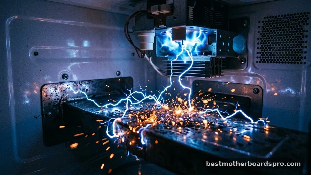 The Physics of Microwaves and Metal - what happens if you put metal in the microwave