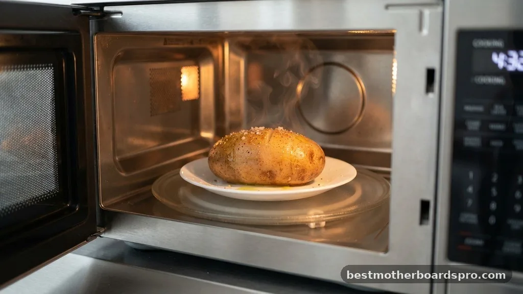 The Role of Microwave Power - how long do i cook a potato in the microwave