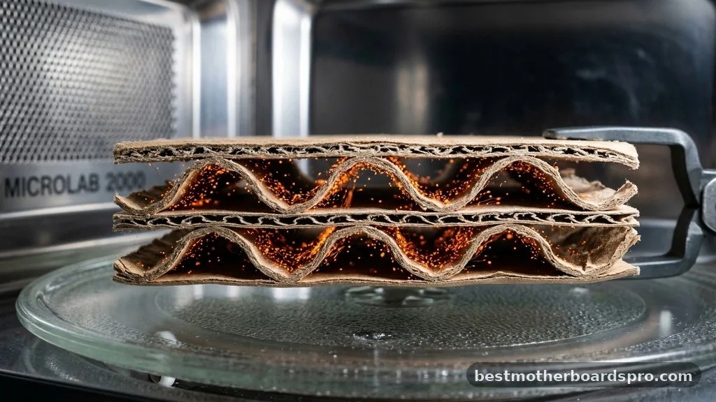 The Science of Heating Cardboard - can u microwave cardboard