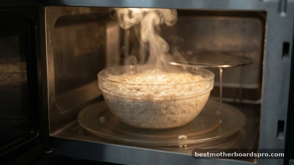 The Science of Microwave Cooking Times - how long to microwave oatmeal