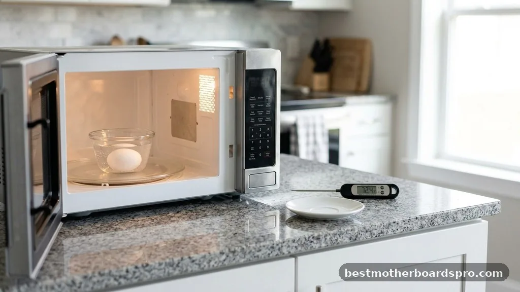 The Science of Microwaving Eggs Safely - how to make hard boiled eggs in the microwave