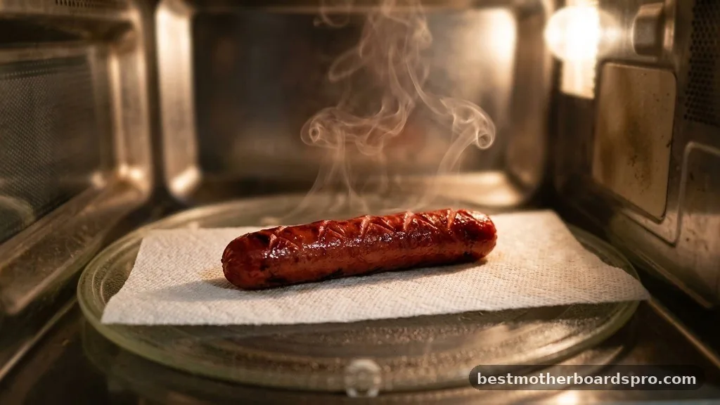 The Science of Microwaving Processed Meats - how long to microwave a hotdog